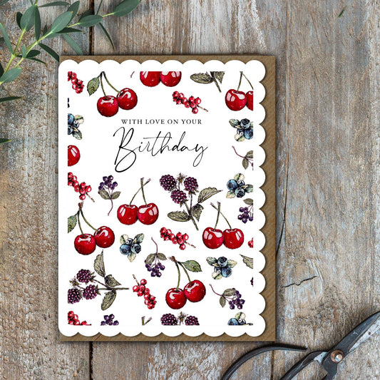 With Love on Your Birthday Card (Cello-Free)