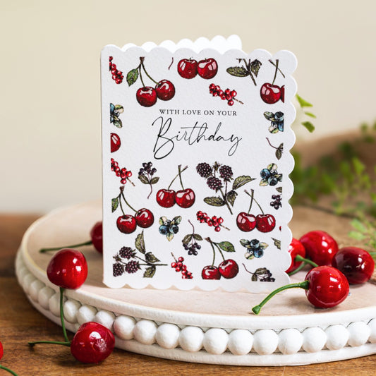 With Love on Your Birthday Card (Cello-Free)