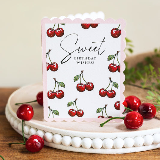 Sweet Birthday Wishes Card (Cello-Free)