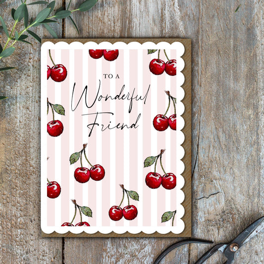To a Wonderful Friend Card (Cello-Free)