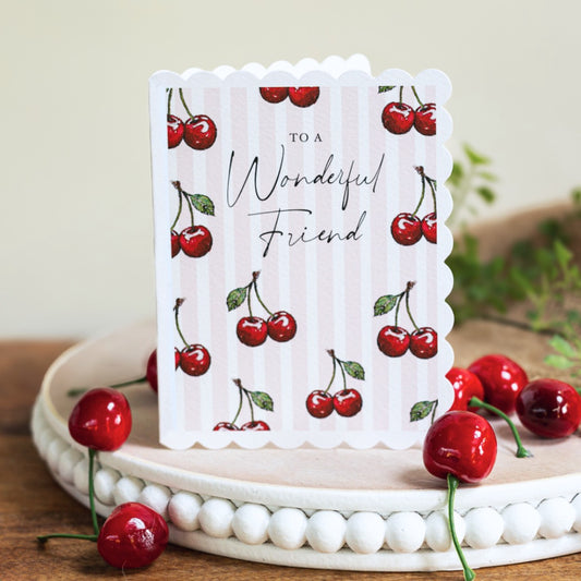 To a Wonderful Friend Card (Cello-Free)
