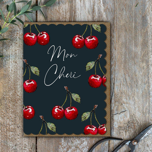 Mon Cheri Card (Cello-Free)