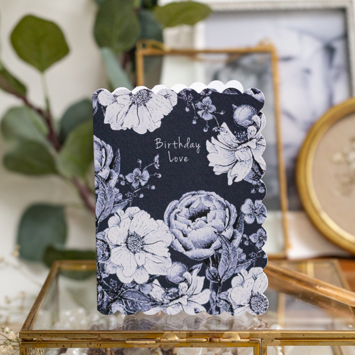 NEW! Birthday Love (Chateau) Card (Cello-Free)