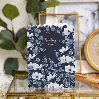 NEW! Sending Love (Chateau) Card (Cello-Free)