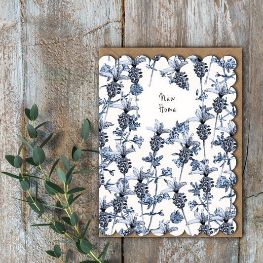 NEW! New Home (Chateau) Card (Cello-Free)