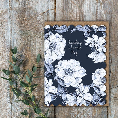 NEW! Sending a little Hug (Chateau) Card (Cello-Free)