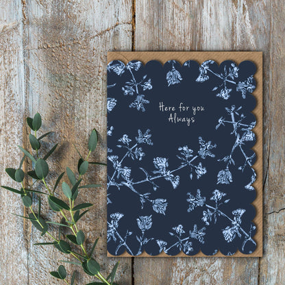 NEW! Here for you Always (Chateau) Card (Cello-Free)