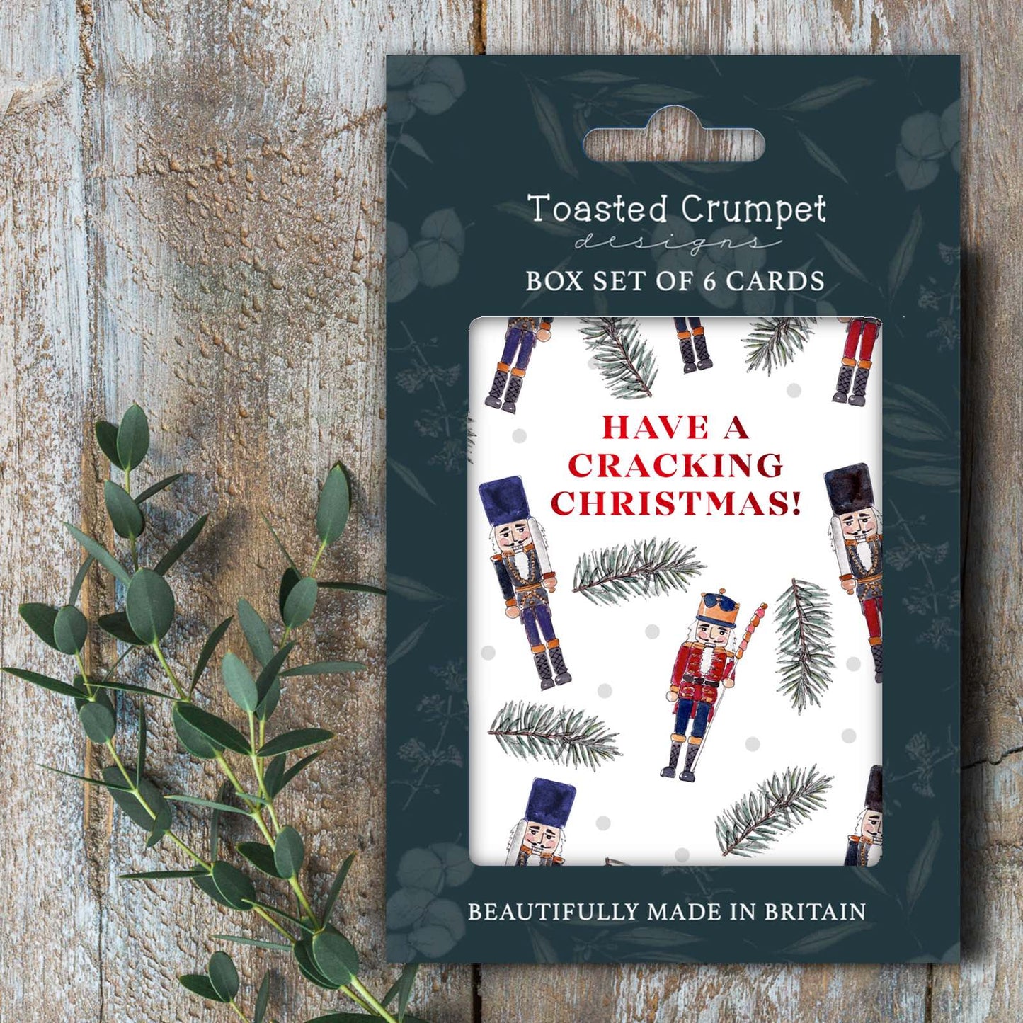Have a Cracking Christmas! (Nutcracker) Set of 6 Christmas Cards