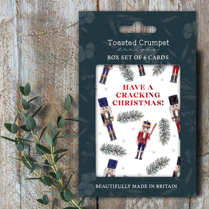 Have a Cracking Christmas! (Nutcracker) Set of 6 Christmas Cards