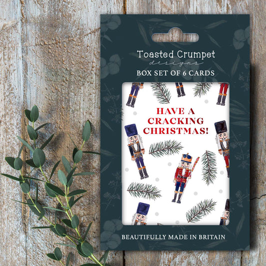 Have a Cracking Christmas! (Nutcracker) Set of 6 Christmas Cards