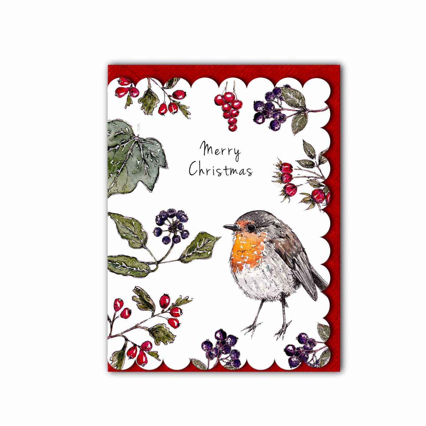 NEW! Merry Christmas (Pure) Card (Cello-Free) (available for dispatch from August 2026)