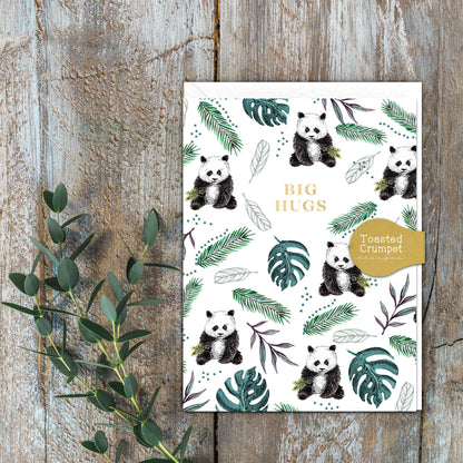 Big Hugs (Panda) Set of 6 Cards