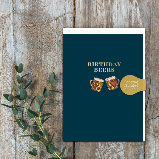 Birthday Beers (Noir) Set of 6 Cards