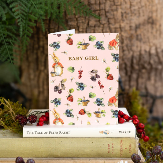 Baby Girl (Flopsy) Card (Cello-Free)