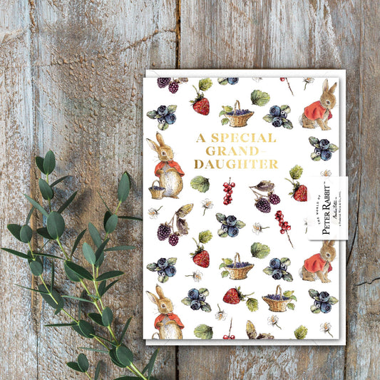 A Special Granddaughter (Flopsy) Card (Cello-Free)