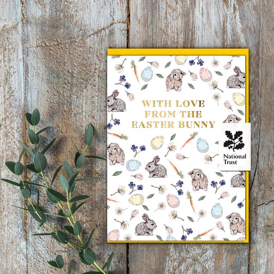 With Love from the Easter Bunny Card (Cello-Free)