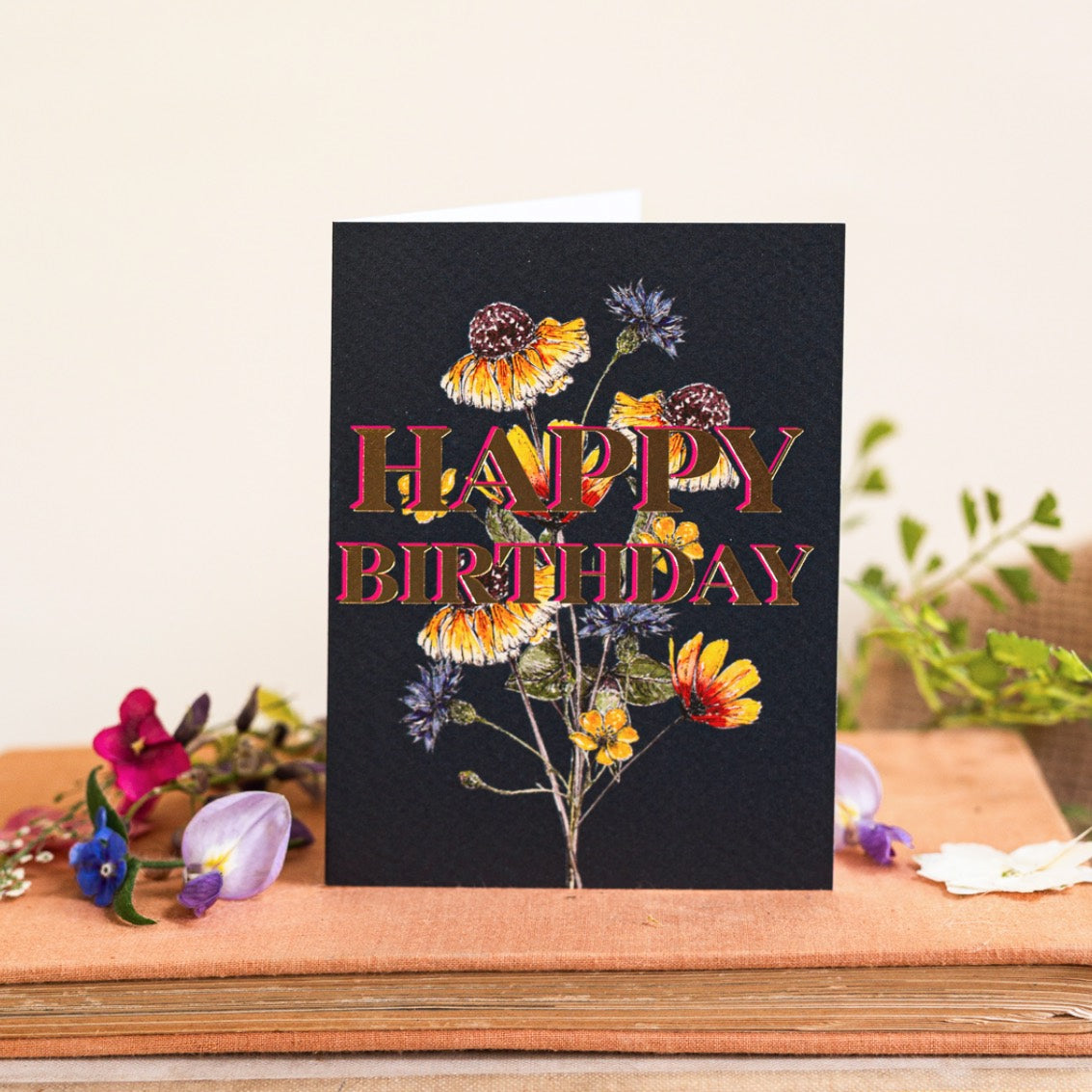 Happy Birthday Card (Cello-Free)