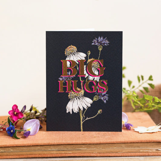 Big Hugs Card (Cello-Free)