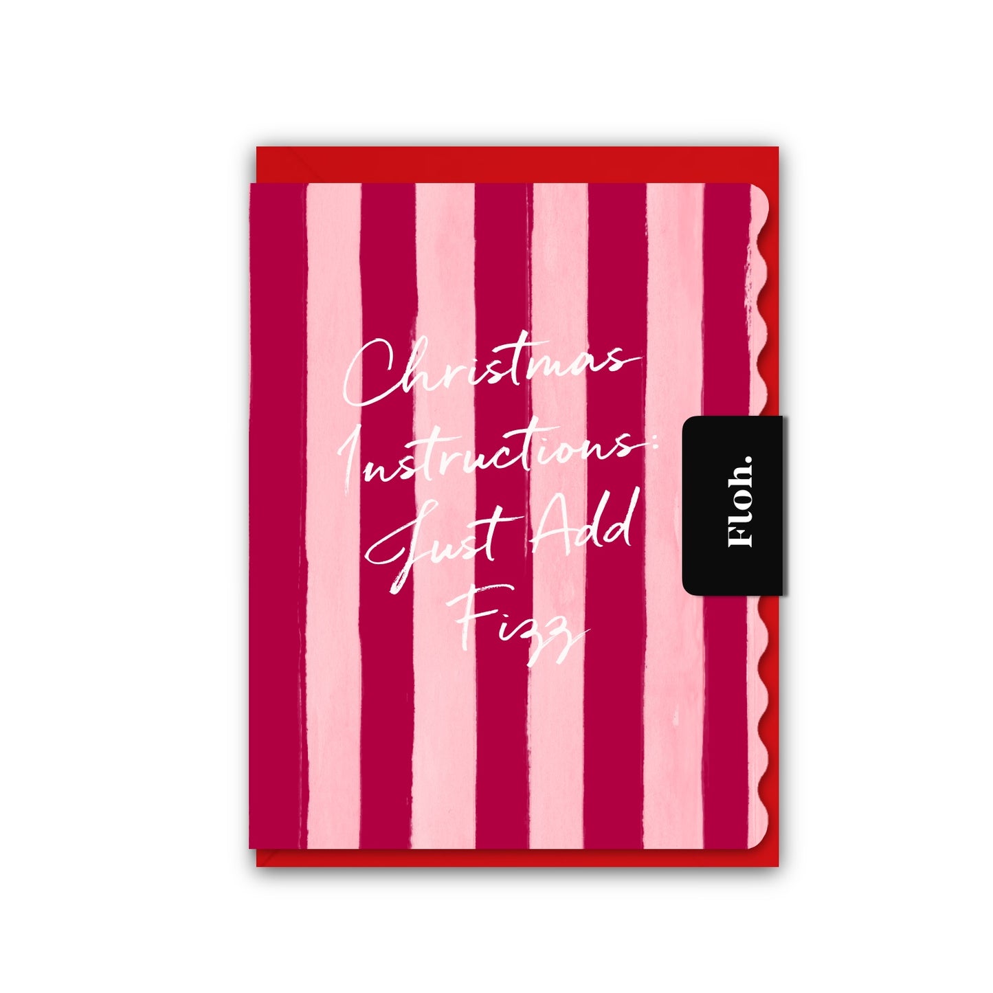 NEW! Just Add Fizz (Stripes) Card (Cello-Free) (available for dispatch from August 2026)