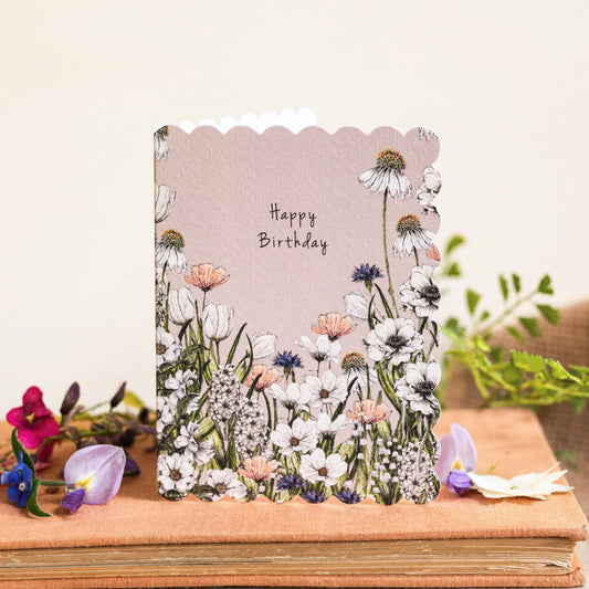 Happy Birthday Card (Cello-Free)