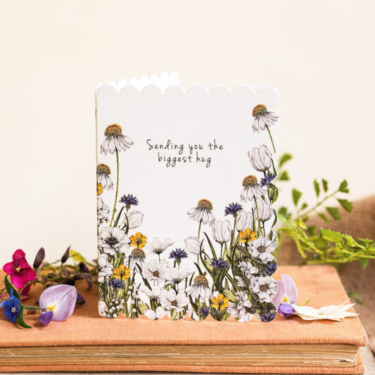 Sending You the Biggest Hug Card (Cello-Free)