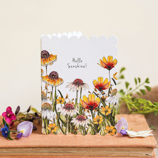 Hello Sunshine Card (Cello-Free)