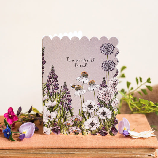 To a Wonderful Friend Card (Cello-Free)