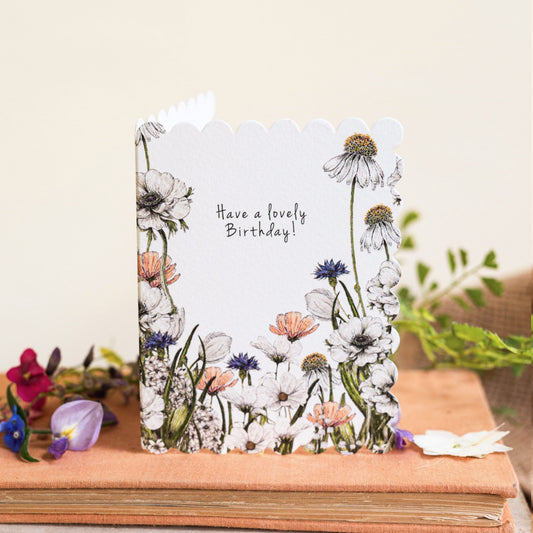 Have a Lovely Birthday Card (Cello-Free)
