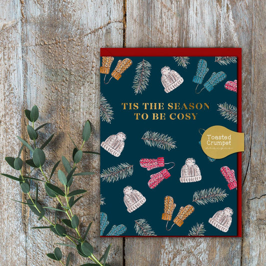 Tis the Season to be Cosy Card (Cello-Free)