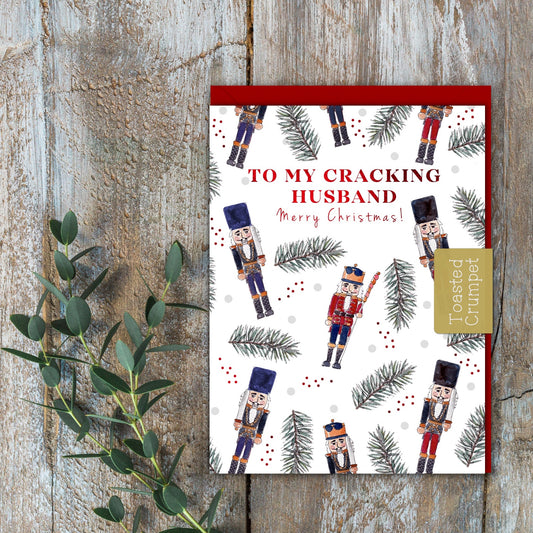 To a Cracking Husband Card (Cello-Free)