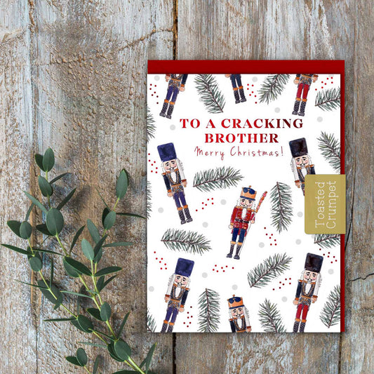 To a Cracking Brother (Nutcracker Pure) Card (Cello-Free)