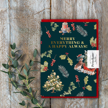 Merry Everything & A Happy Always Card (Cello-Free) (available for dispatch from August 2025)