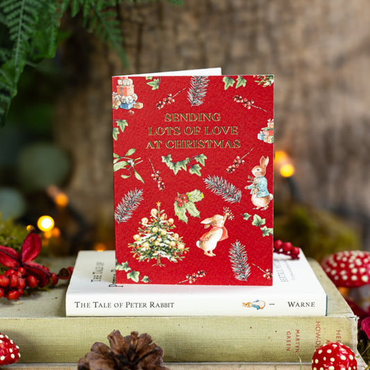 Sending Lots of Love at Christmas Card (Cello-Free) (available for dispatch from August 2025)