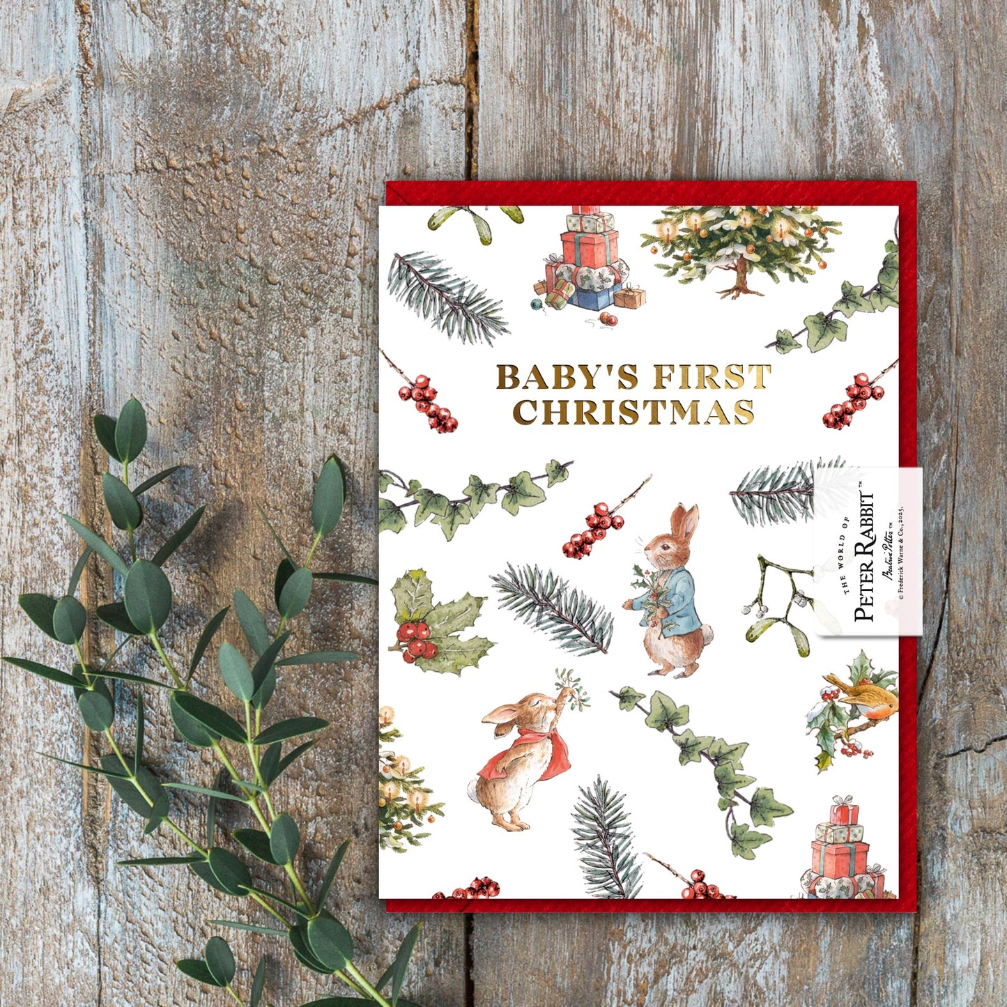 Baby's First Christmas Card (Cello-Free) (available for dispatch from August 2025)