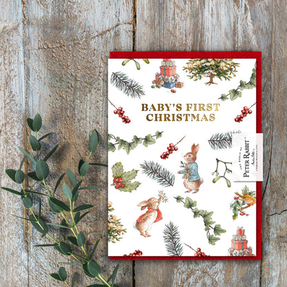 Baby's First Christmas Card (Cello-Free) (available for dispatch from August 2025)