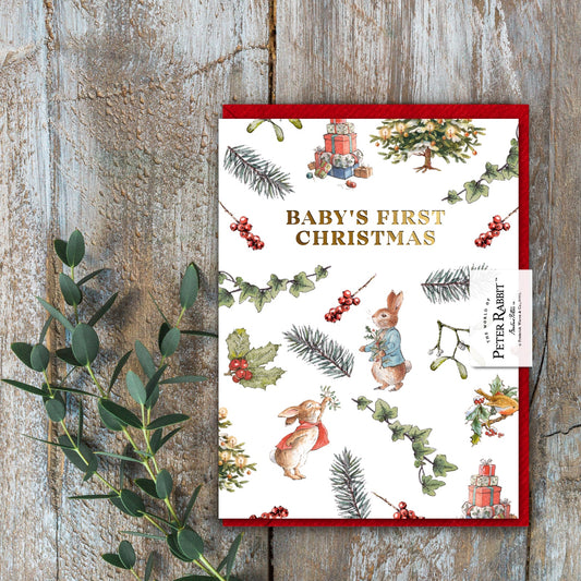 Baby's First Christmas Card (Cello-Free) (available for dispatch from August 2025)