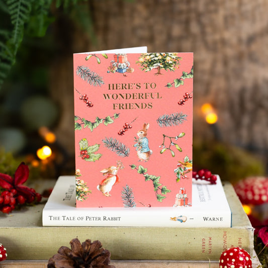 Here's to Wonderful Friends Card (Cello-Free) (available for dispatch from August 2025)