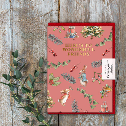 Here's to Wonderful Friends Card (Cello-Free) (available for dispatch from August 2025)