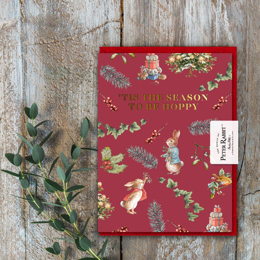 'Tis the Season to be Hoppy Card (Cello-Free) (available for dispatch from August 2025)