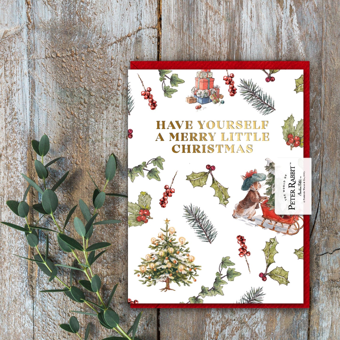 Have Yourself a Merry Little Christmas Card (Cello-Free)
