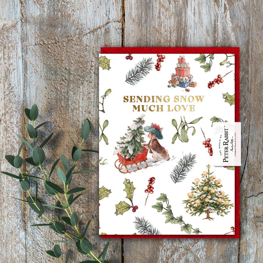 Sending Snow Much Love Card (Cello-Free) (available for dispatch from August 2025)