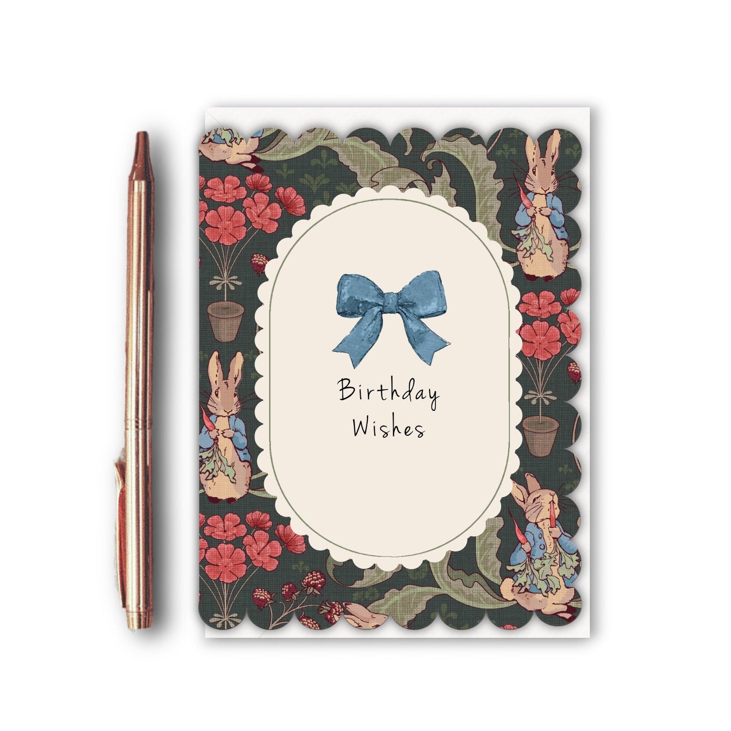 NEW! Birthday Wishes (The Vegetable Thief Noir) Card (Cello-Free)