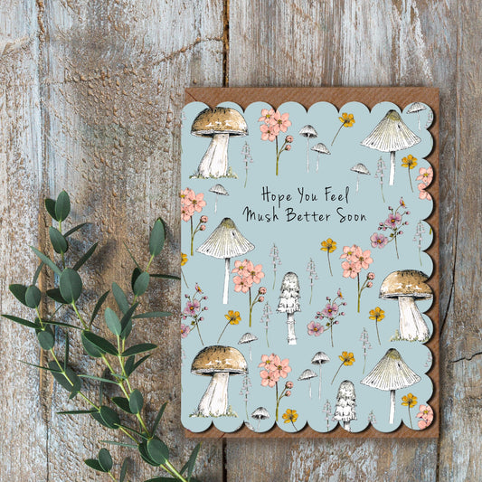 Hope You Feel Mush Better Soon Card (Cello-Free)