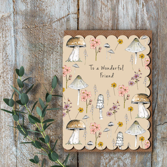 To a Wonderful Friend Card (Cello-Free)