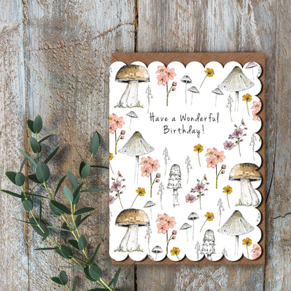 Have a Wonderful Birthday Card (Cello-Free)