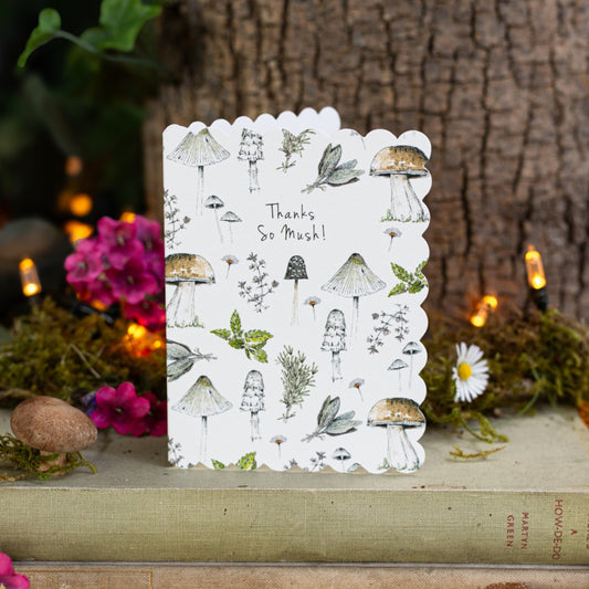Thanks So Mush! Card (Cello-Free)