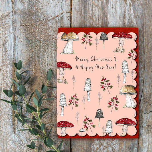 Merry Christmas & a Happy New Year Card (Cello-Free) (available for dispatch from August 2025)