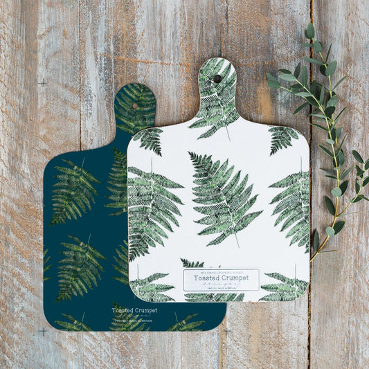 Woodland Fern Mini Double Sided Chopping Board