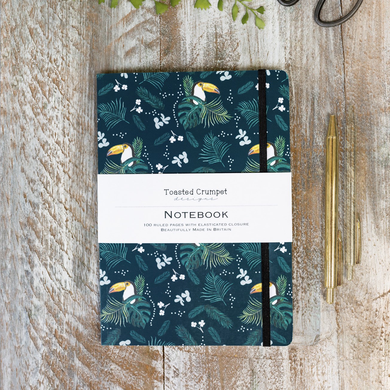 Toucan A5 Lined Notebook
