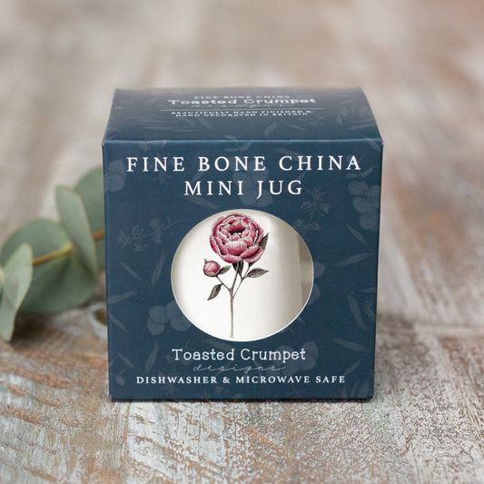 Peony Mini Jug in a Gift Box